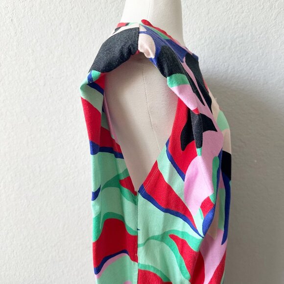 FARM Rio Colorful Abstract Midi Dress - Picture 5 of 15
